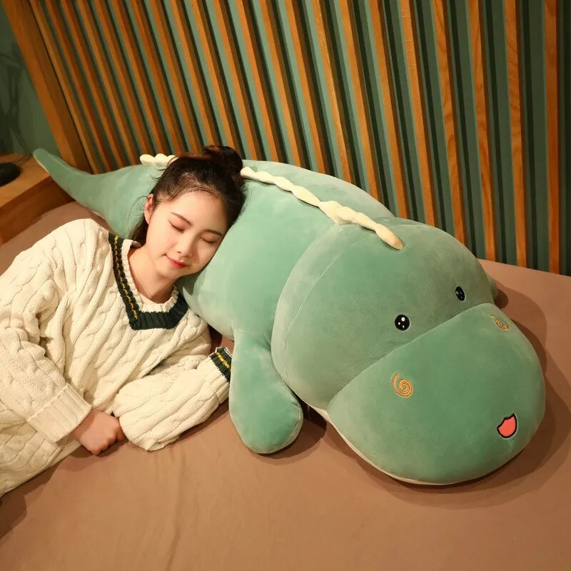 Huggable Long Dinosaur Plush Toy