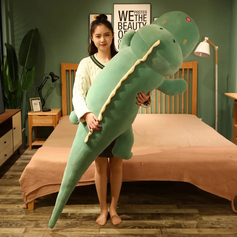 Huggable Long Dinosaur Plush Toy