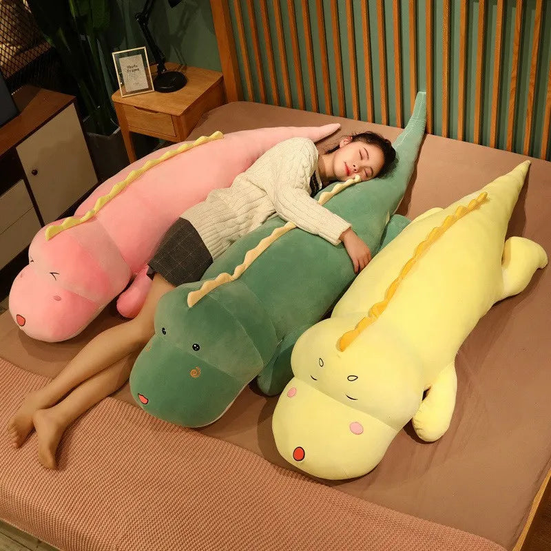 Huggable Long Dinosaur Plush Toy