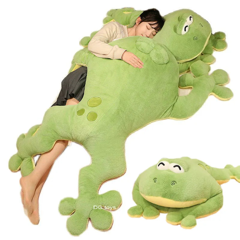 Giant Frog Plush Toy Soothe Snuggles